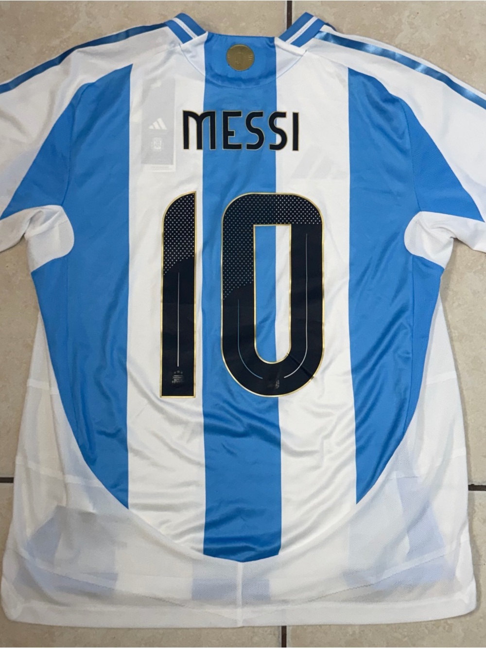 2023-24 Argentina Lionel Messi Adidas Jersey